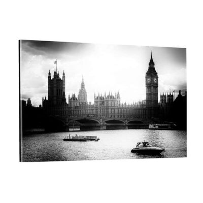 London - B&W - Plexiglasbild