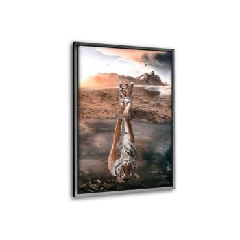 Tigre Reflet - Image en plexiglas 8