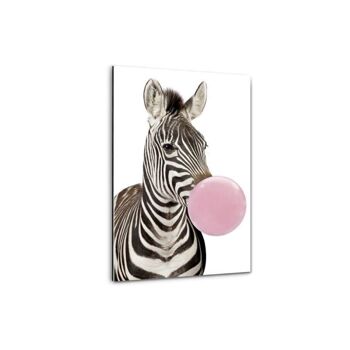 Zebra Gum - image en plexiglas 1