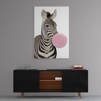 Zebra Gum - image en plexiglas 5