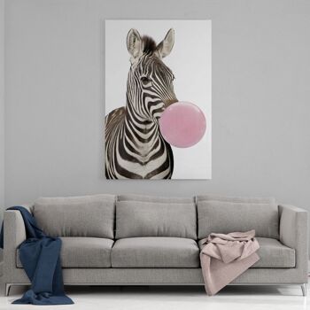 Zebra Gum - image en plexiglas 6