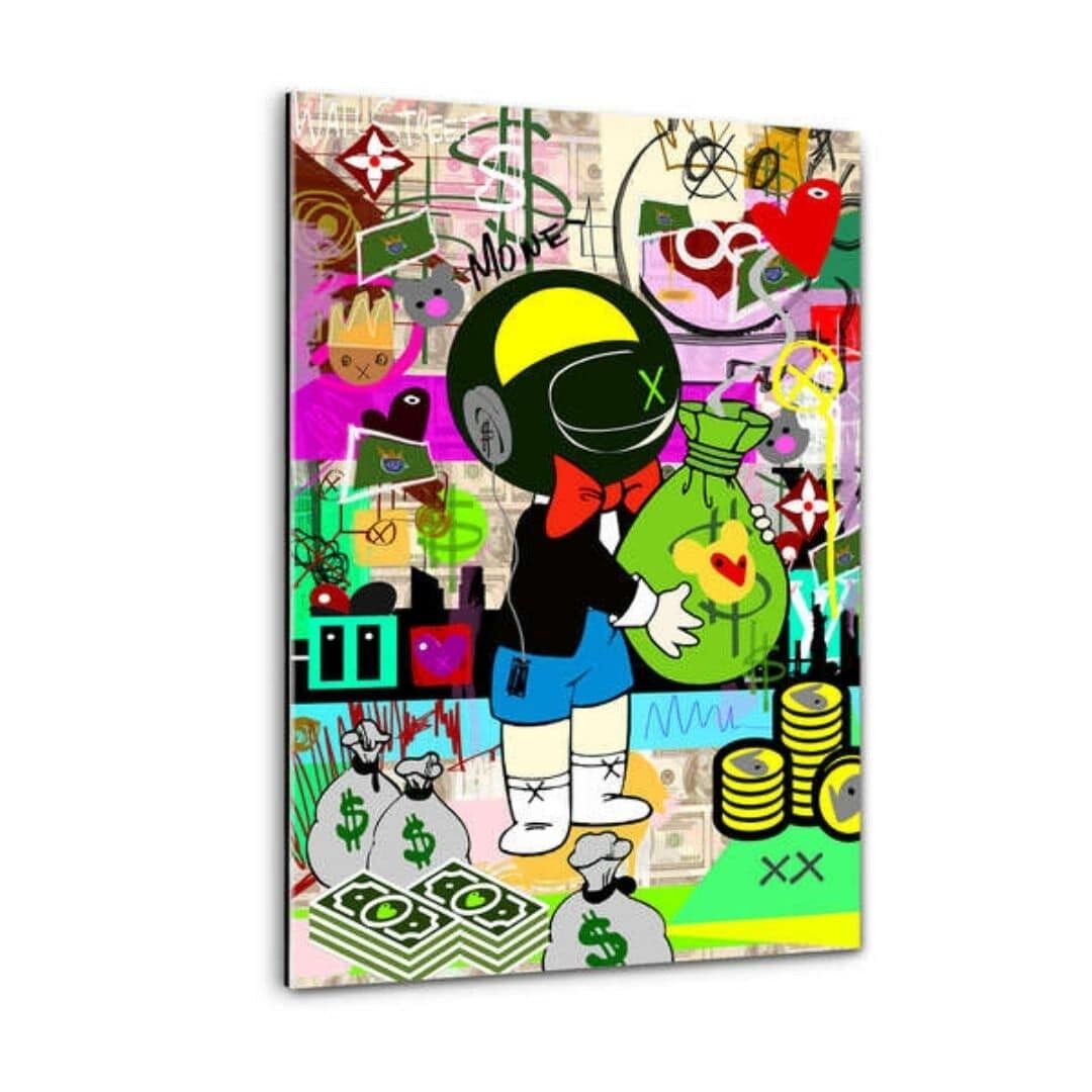 AMORE MILIONARIO - immagine in plexiglass