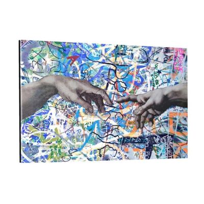 STREET ART HANDS - imagen de plexiglás