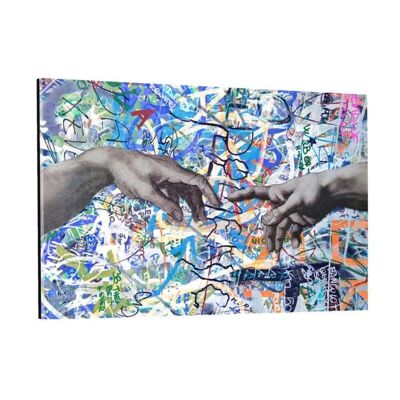 STREET ART HANDS - plexiglass picture