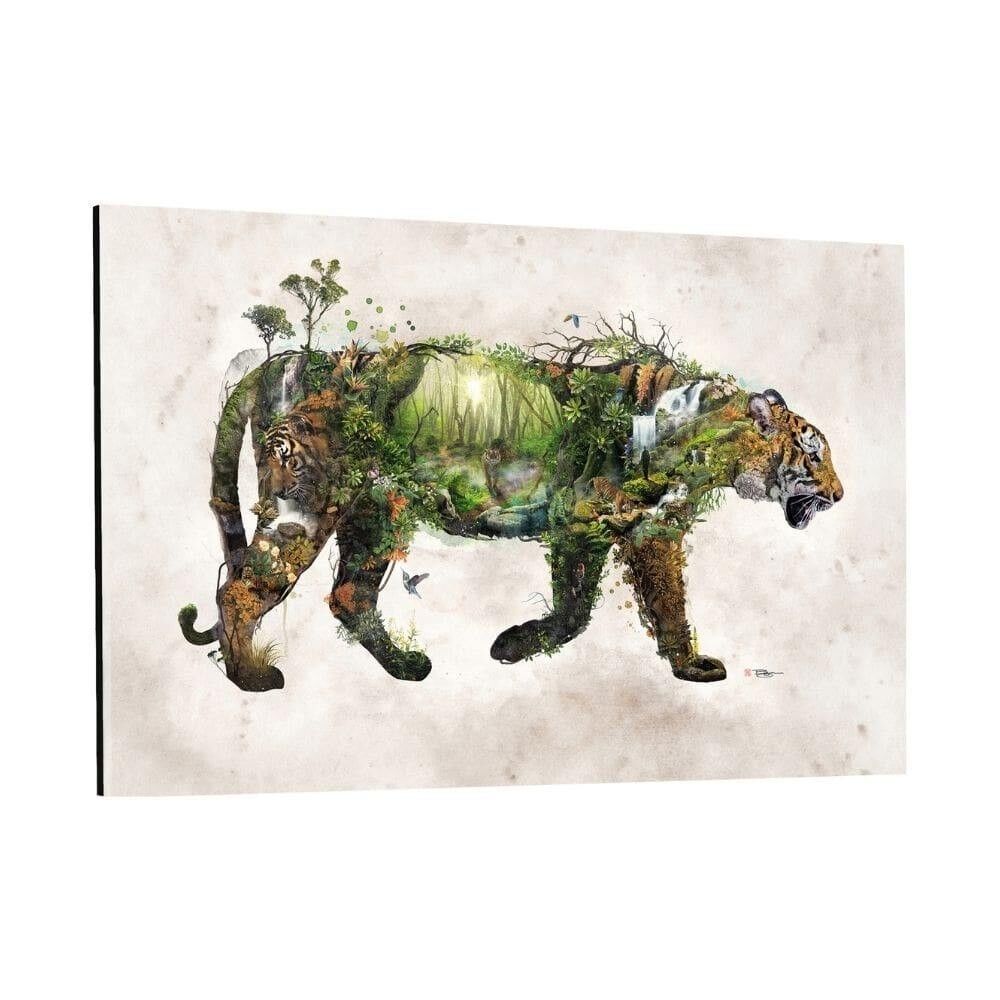 Tiger World - Plexiglasbild