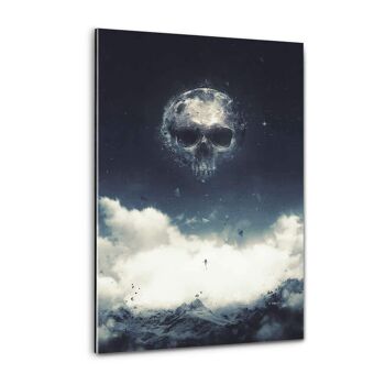 Skull Moon - image en plexiglas 1