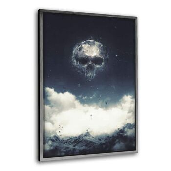 Skull Moon - image en plexiglas 7