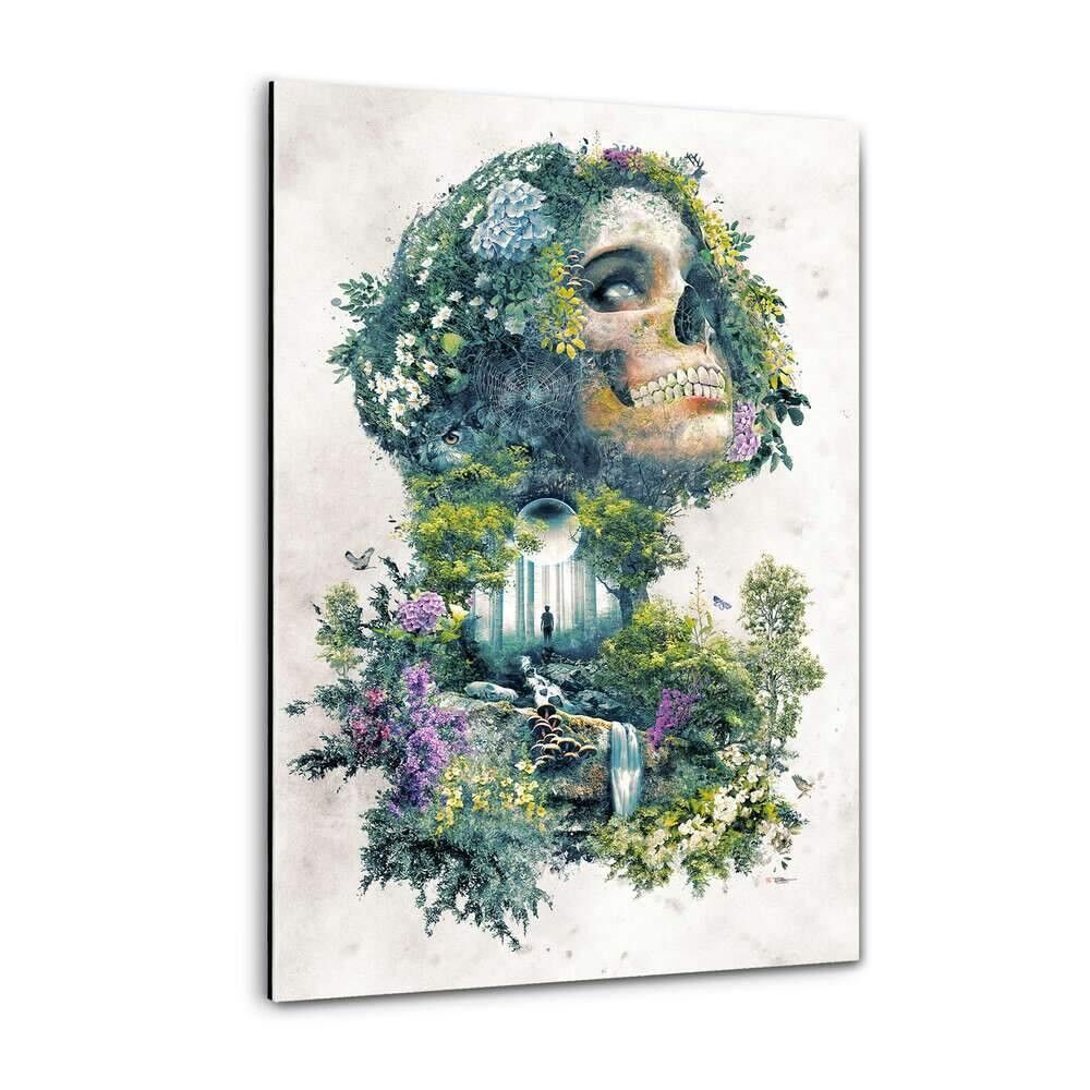 Vita e morte - immagine in plexiglass