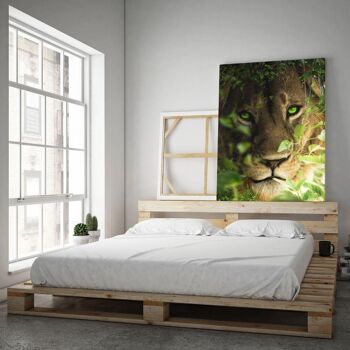 Portrait de lion - image en plexiglas 9