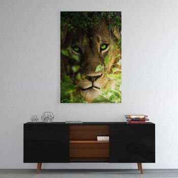 Portrait de lion - image en plexiglas 10