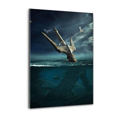 Ultima speranza Poseidone - immagine in plexiglass