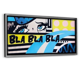 BLA BLA BLA - image en plexiglas 7