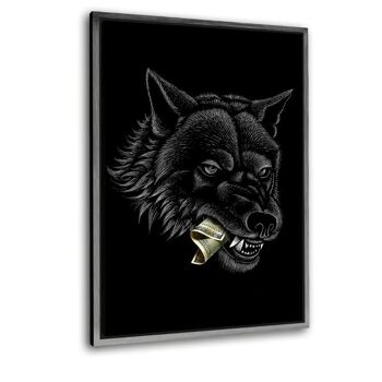 Money Wolf - image en plexiglas 7
