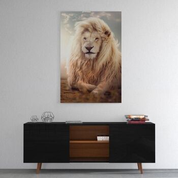 Grand Lion - image en plexiglas 3