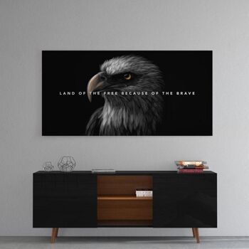 Eagle Land - image en plexiglas 2