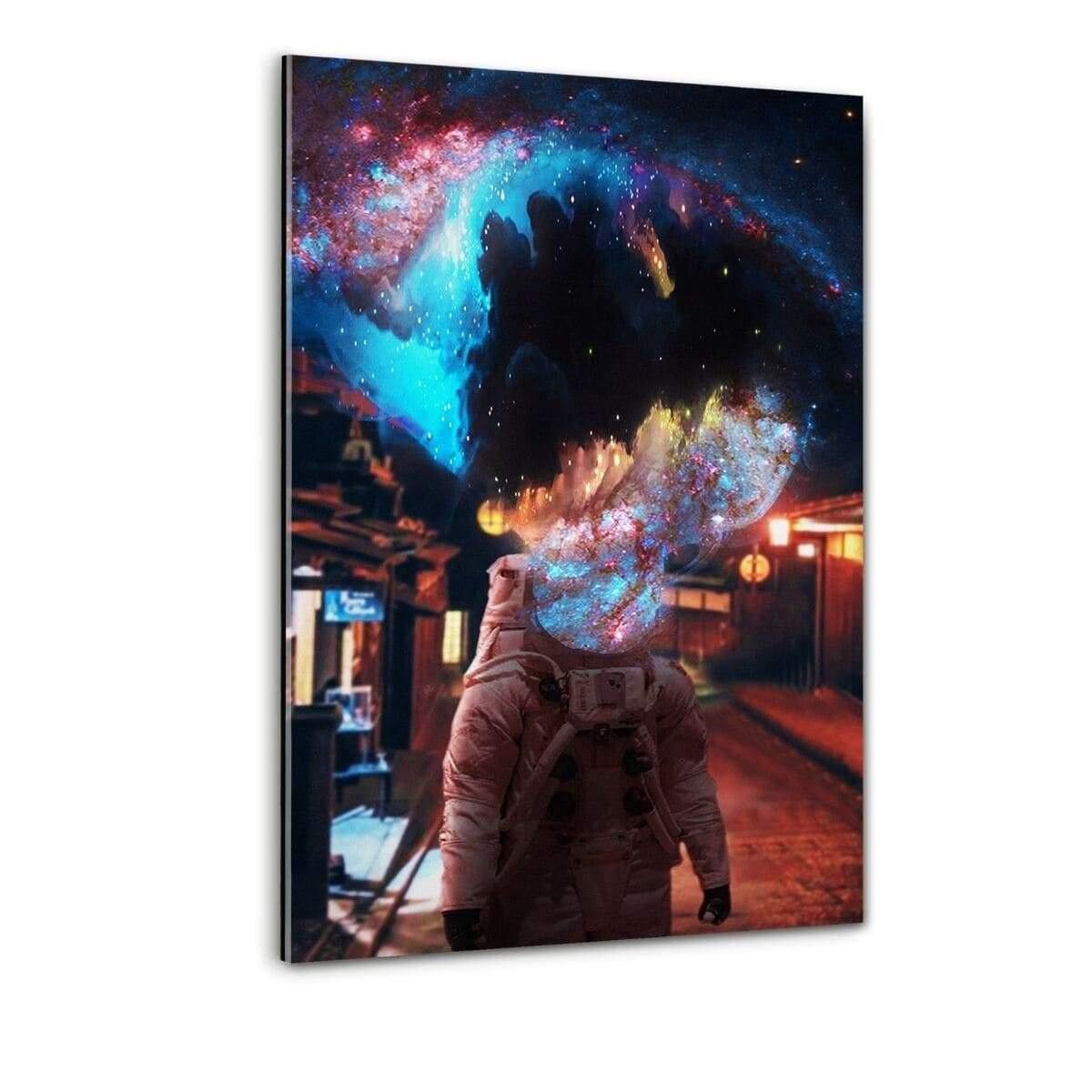 Amante dello spazio - foto in plexiglass