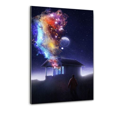 Space House - Plexiglasbild