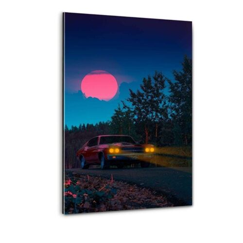 Night Drive - Plexiglasbild