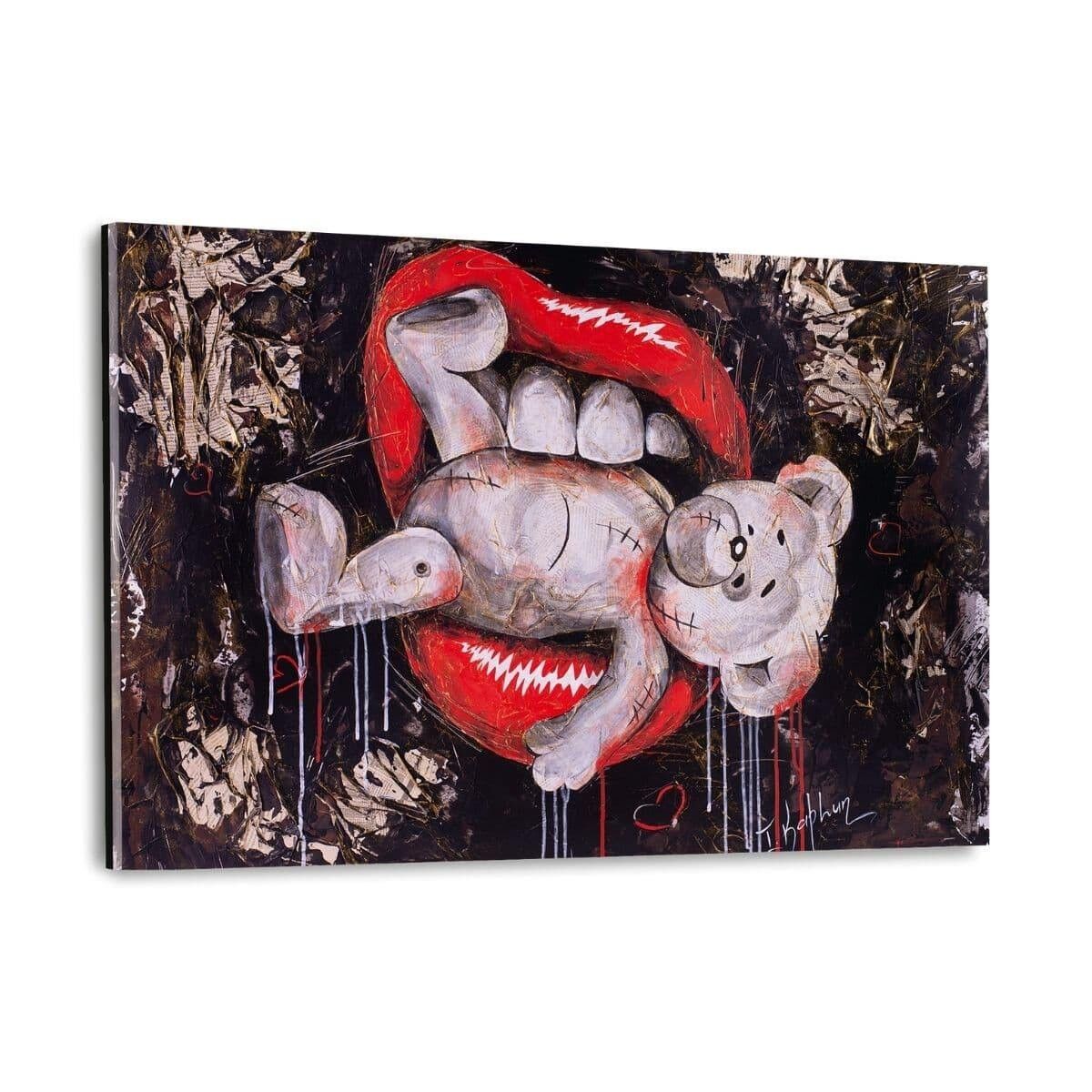 WHITE BEAR - Plexiglasbild