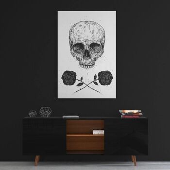 Skull N Roses - image en plexiglas 3