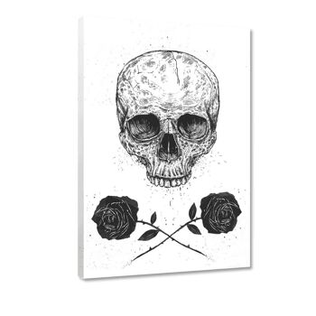 Skull N Roses - image en plexiglas 4