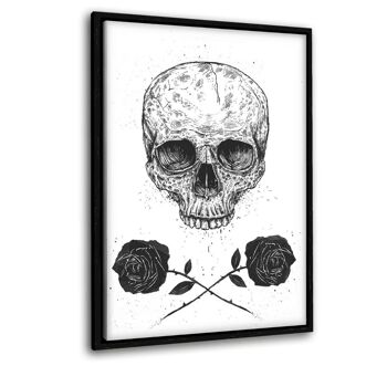 Skull N Roses - image en plexiglas 6