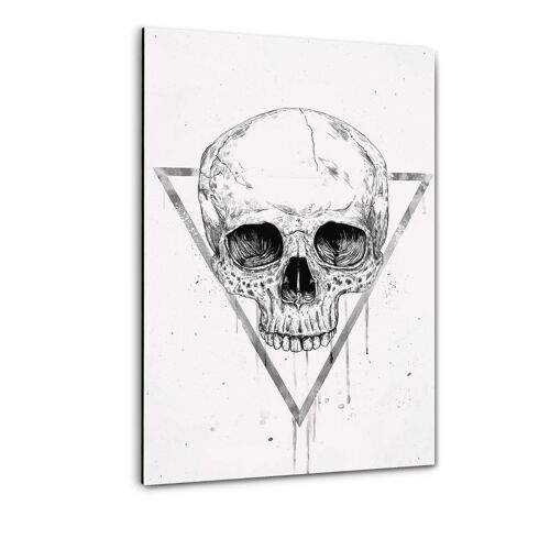 Skull In A Triangle #1 - Plexiglasbild