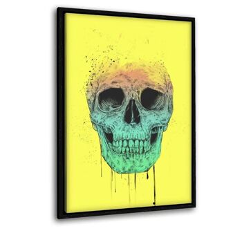 Crâne Pop Art - tableau plexiglas 6