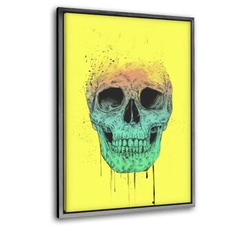 Crâne Pop Art - tableau plexiglas 7