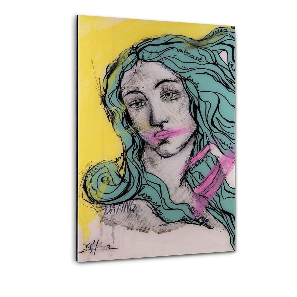 RAGAZZA SOLA - immagine in plexiglass
