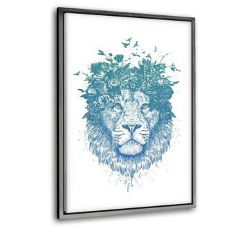 Lion floral #1 - impression plexiglas 7