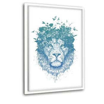 Lion floral #1 - impression plexiglas 8