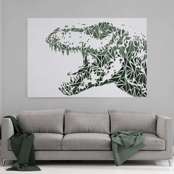Le Tiranosaurus - image en plexiglas 2