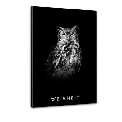 WEISHEIT - Plexiglasbild