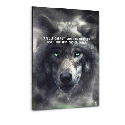 Wolf Mentality - Plexiglasbild