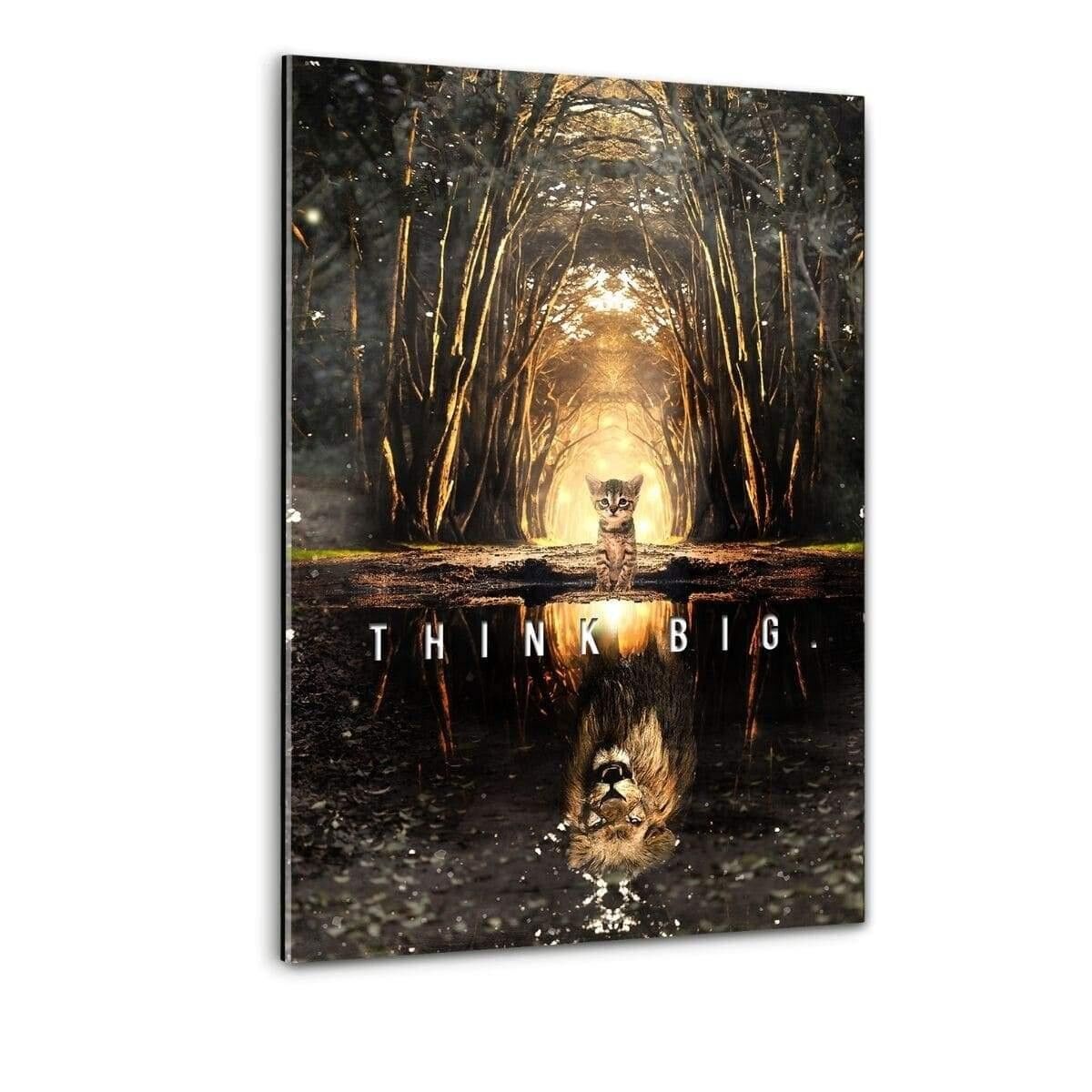 PENSARE IN GRANDE. - Quadro in plexiglas