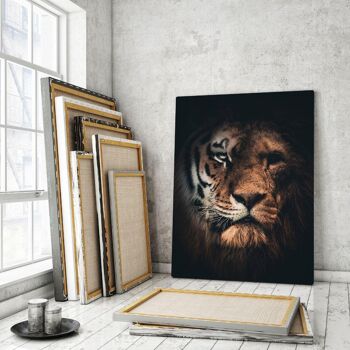 Tigre Lion - image en plexiglas 3