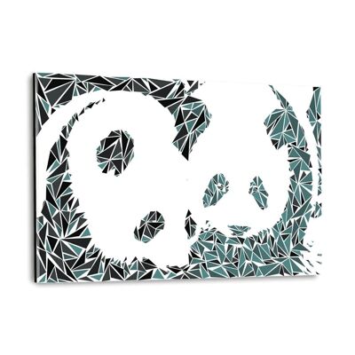 Los pandas - imagen de plexiglás