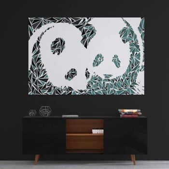 Les Pandas - image plexiglas 2
