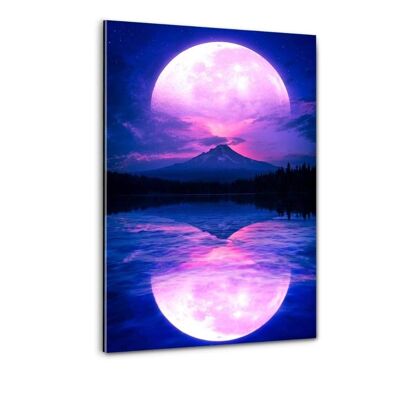 Pink Moon - Plexiglasbild