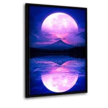 Lune rose - image en plexiglas 6