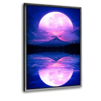 Lune rose - image en plexiglas 7