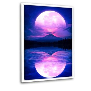 Lune rose - image en plexiglas 8