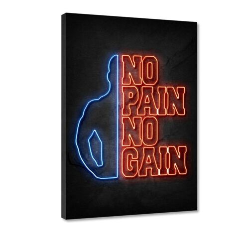 No Pain no Gain #3 - Plexiglasbild