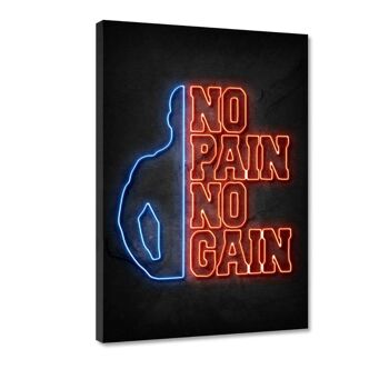 No Pain no Gain #3 - Image en plexiglas 1