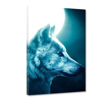 Loup de lune - image en plexiglas 4