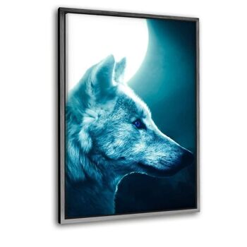 Loup de lune - image en plexiglas 7