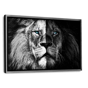 Lion n/b - image en plexiglas 8