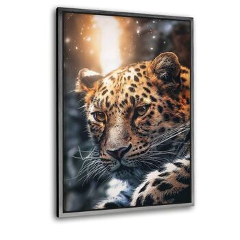 Visage de léopard - image en plexiglas 7