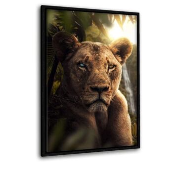 Lion de la jungle - image en plexiglas 6